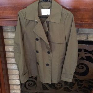 Everlane trench M, olive color